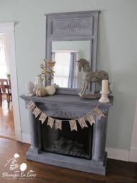 Home Depot Hack Using White Lime Wax Shangri La Lane Painted Furniture Home Fireplace Chalk Paint Furniture
