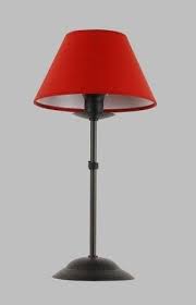 Enjoy free shipping on most stuff, even big stuff. Tazo Modern Bedside Lamp Table Lamp With Red Lampshade Loftmarkt