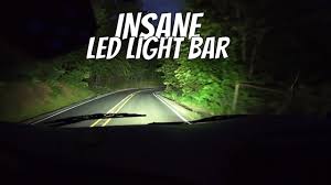 Insane Led Light Bar Review And Installation Youtube