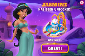 Sidekick, how to unlock, base stats. Jasmine Has Been Unlocked Requires 8 Lamps 13 Jasmine S Tiaras 13 Jasmine Ears Hats And 5 500 Event Currency Jasmine Takes 6 Hours To Welcome R Disneymagickingdoms