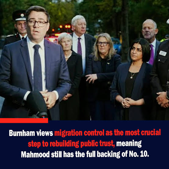 Andy Burnham faces a major Cabinet row after Home Secretary Shabana Mahmood was left blindsided by his call for a return to EU freedom of movement.