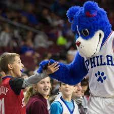 Franklin, the furry blue canine who represents the philadelphia 76ers, also took up. Franklin Philadelphia 76ers Sportsmascots Wikia Fandom
