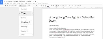 A Long Time Ago In A Galaxy Far Far Away Google Trick Not Working Tip Of The Week How To Put A Table Of Contents In A Google Doc Flexnet Networks Llc Blog Texas And Florida Flexnet Networks Llc