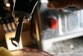 Reduce speed to low and add olive oil and mix for 1 minute. Keep Your Ingredients Handy With A Stoneware Olive Oil Dispenser