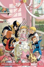 Wolverine And Power Pack By Gurihiru Wolverine Marvel Comic Books Art Wolverine Comicbook