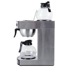 Ending feb 9 at 2:28pm pst. Stainless Steel Coffee Maker With 2 Glass Decanter 2 2 L Tank Capacity Omcan