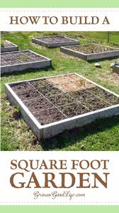 How To Build A Square Foot Garden In 2020 Garten Anlegen Garten Ideen Garten