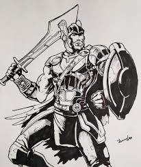 Thor colors by spidey0318 on deviantart. This Is My Thor S Drawing From Thor Ragnarok How Is It Zhcsubmissions