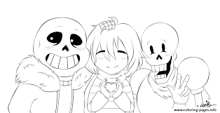 Undertale sans sketch study by vdragon. Undertale Collab By Gloriapainthtf Coloring Pages Printable