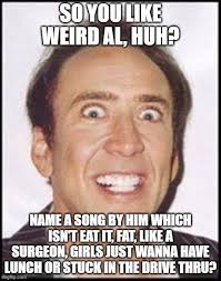 Hollywood's most memetastic movie star, nicolas cage, produced another lode of internet gold when he donned. Nicolas Cage Memes Gifs Imgflip