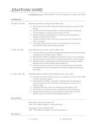 engineering associate resume examples
