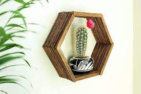 Buat sketsa dari ide tersebut pada kertas sebelum diterapkan pada dinding. Rak Dinding Untuk Hiasan Dinding Kamar Buatan Sendiri Mini Hexagonal Rak Segi Enam Seni Dinding Buatan Sendiri Diy Mudah