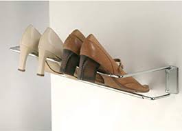 Eine mehrzahl von den aktuellsten und attraktivsten ideen fürs perfekte schuhregal. Gedotec Wand Schuhregal Metall Schuhhalter Breite Einstellbar 460 750 Mm Stahl Verchromt Schuhablage Verstellbar Zum Selber Bauen 1 Stuck Design Schuh Regal Schmal Fur Die Wandmontage Amazon De Baumarkt