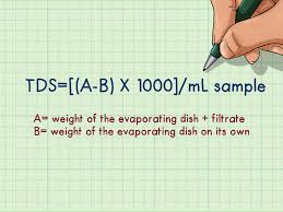 How To Calculate Total Dissolved Solids 10 Steps With