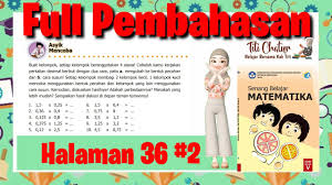 Kunci jawaban matematika kelas 5 gemar matematika. Jawaban Mtk Halaman 36 Part 2 Kelas 5 Sd Senang Belajar Matematika Youtube
