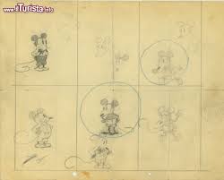 I Primi Disegni Originali Di Topolino Esposti Foto San Francisco The Walt Disney Family Museum