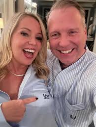 My pajamas make life Mar-velous. There's something magical about slipping  into monogrammed pajamas that whisper comfort, charm, and a touch of  Rosebrook Garden, even my collection of @brooksbrothers pajamas get  love—and yes,