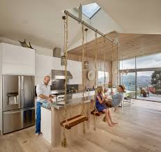 Going Down The Fun Route Creative Seating Options For The Perfect Social Kitchen Home Decor Kitchen Open Kitchen Living Room Farmhouse Style Kitchen