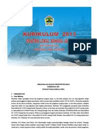 Kurikulum Mulok Bahasa Jawa Smp 2013