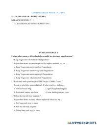Maybe you would like to learn more about one of these? Ejercicio De Bahasa Sunda Kelas 7 Pertemuan 2 Paguneman