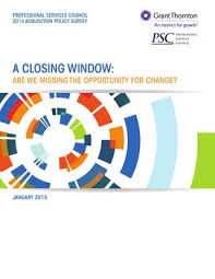 Psc 2014 Acquisition Policy Survey By Professional Services