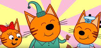 kartinki tri kota bumazhnye shablony kot kartinki