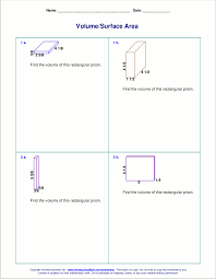 Check spelling or type a new query. Free Worksheets For The Volume And Surface Area Of Cubes Rectangular Prisms Math Fractions Worksheets Math Worksheets Free Math