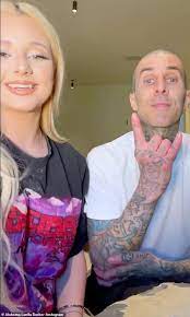 The couple has beautiful two children, landon asher barker (born october 9, 2003) and alabama luella barker (born december 24, 2005). Travis Barker 45 Gets His Face Tattoos Covered With Makeup By Daughter Alabama 15 Daily Mail Online
