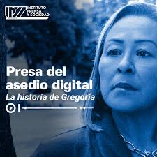 🎧 El podcast “Presa del asedio digital” narra la historia de Gregoria Díaz,  una periodista que contó con más de 30 años de trayectoria en Maracay,  estado Aragua. En 2020, la comunicadora