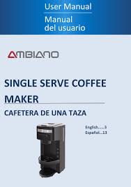 You are free to download any aldi coffee maker manual in pdf format. Ambiano Cm 202 User Manual Pdf Download Manualslib