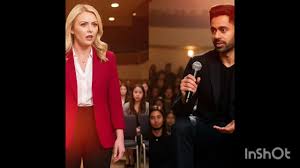 Karoline Was Invited to Harvard — But Hasan Minhaj Tried to Cut Her Off  Mid-Speech - YouTube