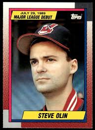 1990 Topps Major League Debut 1989 Steve Olin Cleveland Indians #90
