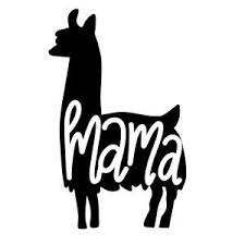 This free svg cut file comes in a single zip file with the following file formats: Mama Llama Cricut Vinyl Silhouette Design Silhouette Images