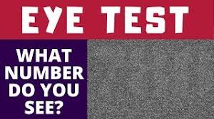 Eye test comment the hidden number. Eye Test Hidden Number Picture Puzzles Youtube