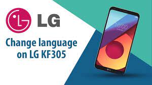 Change language on LG KF305?