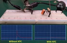 Inrush Current Limiting Using Ntc Thermistor In 2020 Inrush Current Electronics Circuit Power Supply Circuit