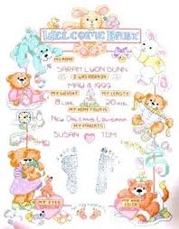 It will run a little larger than about 5x7 and will look awesome in an 8x10 frame with a matte. Welcome Baby Baby Steps Cross Stitch Kit By Janlynn Nursery Cross Stitch Baby Cross Stitch Patterns Cross Stitch Baby