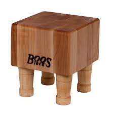 All their cutting boards are made by hand in illinois, usa under strict rules of quality and design. John Boos Boosblock 4 Thick Butcher Block Cutting Board With Legs Reviews Wayfair