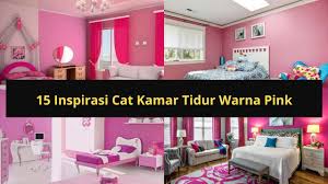 Paduan pink dengan putih di kamar tidur (sumber: 15 Inspirasi Cat Kamar Tidur Warna Pink Youtube