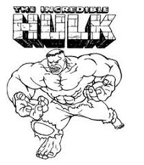 Dibujo De Hulk Para Colorear