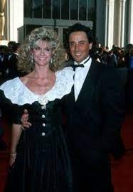 Olivia Newton John And Matt Lattanzi Olivia Newton John Olivia Newton John Grease Olivia Newton Jones