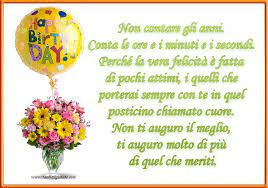 Non Contare Gli Anni Conta Le Ore E I Minuti E I Secondi Perche La Vera Felicita Compleanno Buon Compleanno Auguri Di Buon Compleanno Buon Compleanno Foto