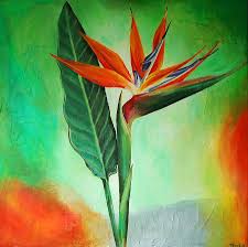 Bird Of Paradise Painting Bird Of Paradise By Tiffany Budd Paradise Painting Birds Of Paradise Flower Birds Of Paradise