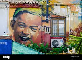 Street art graffiti granada hi-res stock photography and images