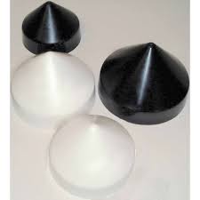 Solar piling cap lightpart # : Dock Edge Cone Head Pvc Piling Cap Walmart Com Walmart Com