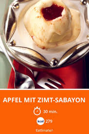 Apfel Mit Zimt Sabayon Rezept Lebensmittel Essen Apfel Rezepte