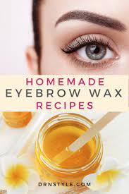 All Natural Non Toxic Zero Waste Homemade Eyebrow Wax Recipes Homemade Wax For Eyebrows Waxed Eyebrows Wax Eyebrows At Home