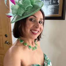 Kenni Royal Blue Fascinator, kapelusz na przyjęcie herbaciane, kapelusz  kościelny, kapelusz derby, kapelusz fantazyjny, kapelusz na herbatę,  kapelusz ślubny, niebieski fascynator, kapelusz damski