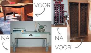 Chalk Paint Verf N Koffietafel En N Wynrak Decor Furniture Home Decor
