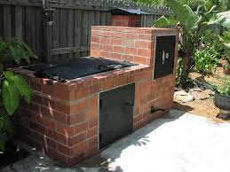 Brick Barbecue Brick Bbq Brick Smoker Outdoor Bbq